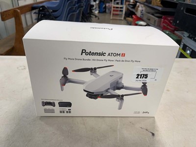 Lot 2175 - Boxed Potensic Atom2 Drone Bundle