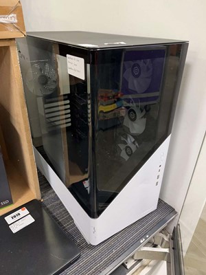 Lot 2194 - Cyber Power PC case, Amethist Curve with Cyber...