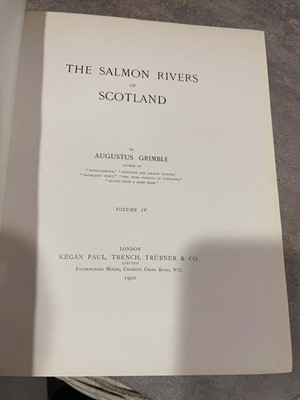 Lot 2197 - 4 volumes of The Salmon Rivers of Scotland by...