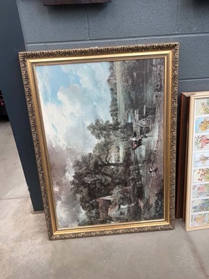 Lot 5260 - Reproduction print on board