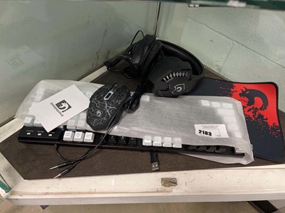 Lot 2183 - Selection of Mamgasnake gaming accessories...