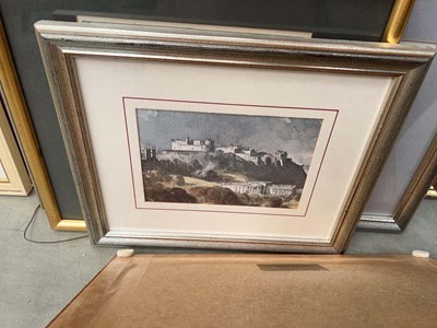Lot 5262 - Three framed prints depicting fairies together...