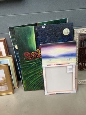 Lot 5263 - Group of oils on canvas by Andrew Carter...
