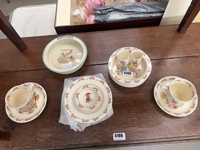 Lot 5165 - Group of Bunnikins decorated ceramics together...