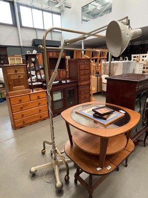 Lot 5170 - 1001 Lamps Ltd adjustable floor lamp on a 4...