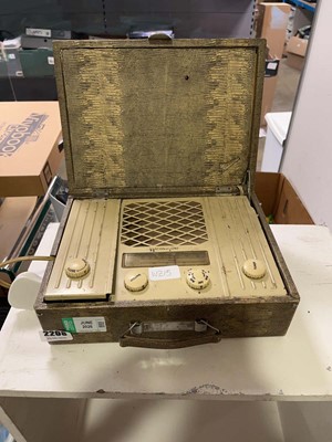 Lot 2208 - Vintage Marconi phone radio