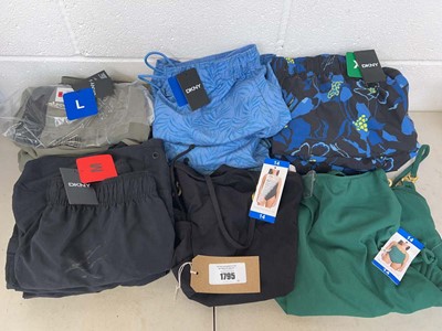 Lot 1795 - Approx. 18 men's DKNY swim shorts (x15) or...