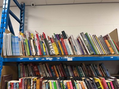 Lot 2212 - Half shelf of non fiction books