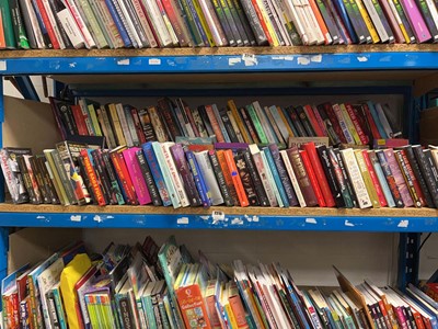 Lot 2215 - Half shelf of fiction and biography books