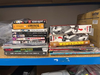 Lot 2218 - Selection of comics and graphic novels