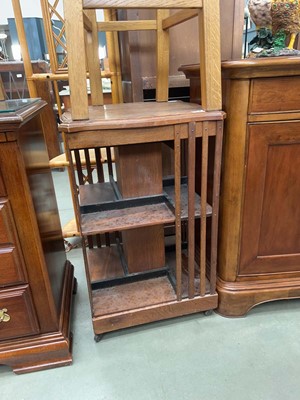 Lot 5210 - Edwardian oak bookcase