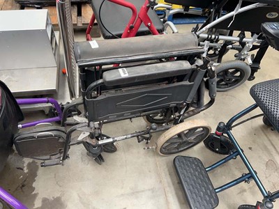 Lot 4464 - Folding wheelchair