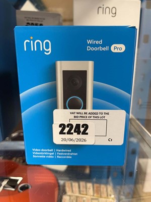 Lot 2242 - Boxed Ring Wired Doorbell Pro