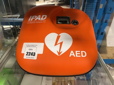 Lot 2243 - AED Defibrillator