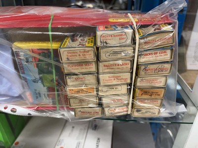 Lot 2244 - 21 boxed 00 Merit railway accessories