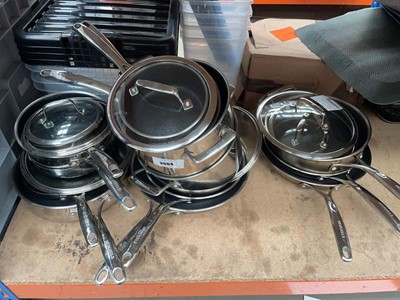 Lot 3064 - Large qty of loose Henckels pots and pans