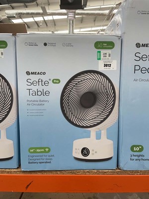 Lot 3012 - Meaco table air circulator fan