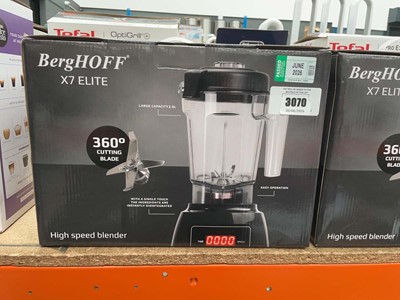 Lot 3070 - BergHOFF X7 Elite high speed blender