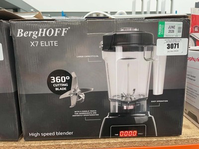 Lot 3071 - BergHOFF X7 Elite high speed blender