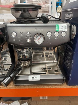 Lot 3031 - Unboxed Sage Barista Express Impress coffee...