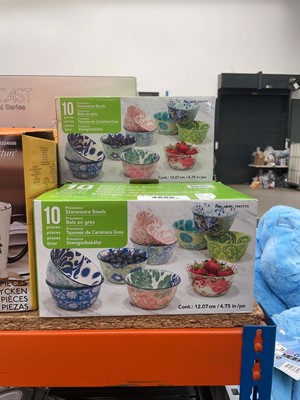 Lot 3080 - 5 boxes of Signature stoneware bowls