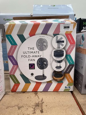 Lot 3038 - MSA ultimate fold away fan
