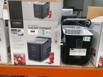 Lot 3088 - 1 boxed and 1 unboxed Caso Design ice cube maker