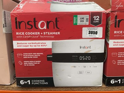 Lot 3050 - Instant rice cooker and steamer