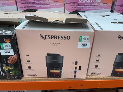Lot 3052 - 2 Nespresso Virtue Pot Delonghi coffee machines