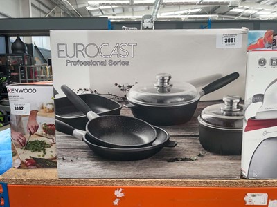 Lot 3061 - Eurocar professional cookware set