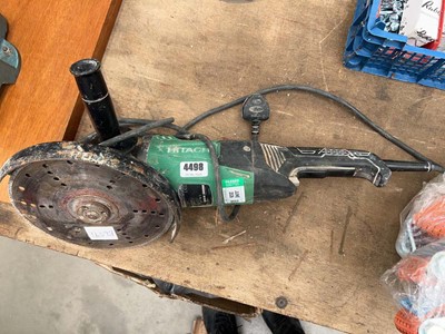 Lot 4498 - Hitachi 240v disc cutter