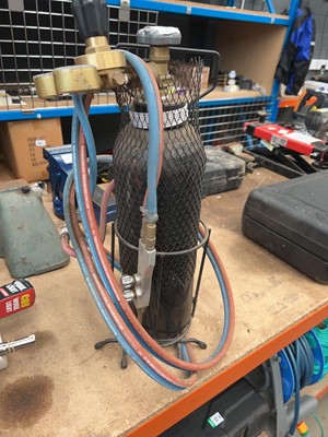 Lot 4526 - Portable oxy acetylene kit