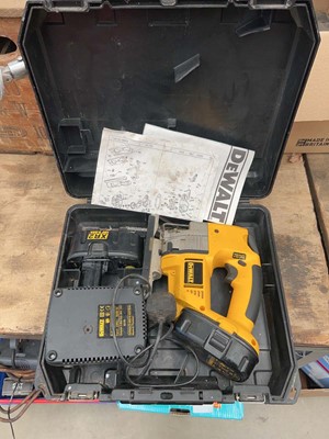 Lot 4501 - DeWalt 18v cordless jigsaw with 2 batteries...