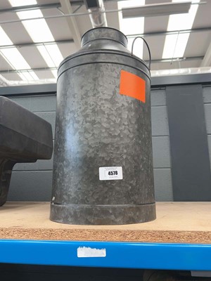 Lot 4578 - Steel churn
