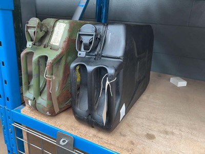 Lot 4587 - Two jerry cans