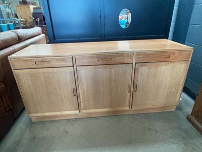 Lot 5331 - Teak Mid Century sideboard with 3 drawers and...