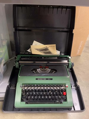 Lot 2281 - Silver Reed typewriter in a case