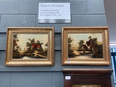 Lot 5336 - Pair of oils on canvas signed Hammond