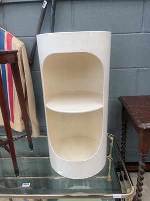 Lot 5337 - Tomotom white painted storage unit