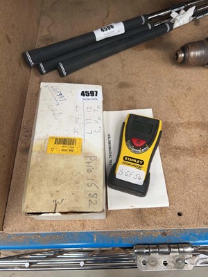 Lot 4597 - Stanley True Laser and a digital thermometer