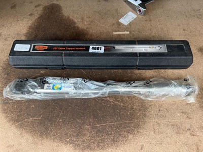 Lot 4601 - Challenge half inch torque wrench