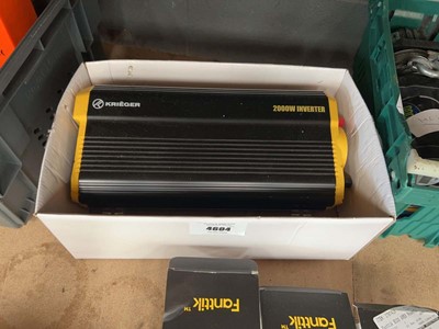 Lot 4604 - Krieger 2000 Watt Inverter