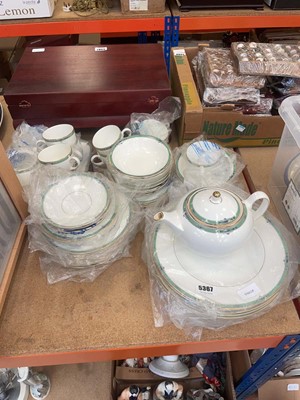 Lot 5367 - Group of Wedgwood Jade table wares