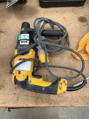 Lot 4529 - 110v DeWalt SDS drill