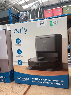 Lot 3143 - Eufy L60 hybrid robot vacuum cleaner