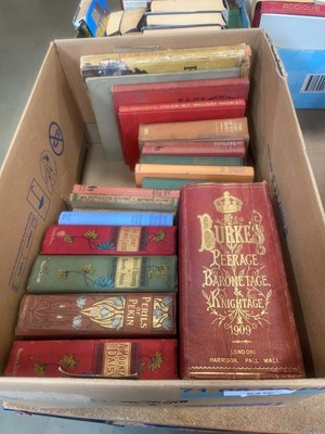 Lot 5410 - Box of early 20th Century bindings