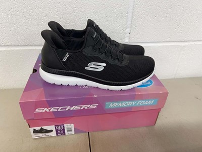 Lot 1836 - Boxed pair of Skechers hands free swift fit...