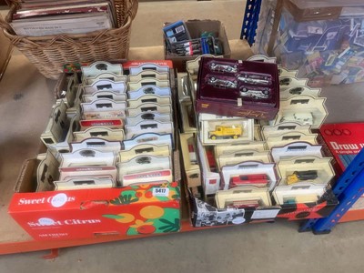 Lot 5417 - 2 trays containing 140 plus Days Gone By and...