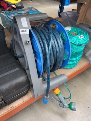 Lot 4537 - Hose and hose reel