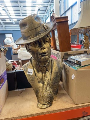 Lot 5427 - Resin Michael Jackson? bust